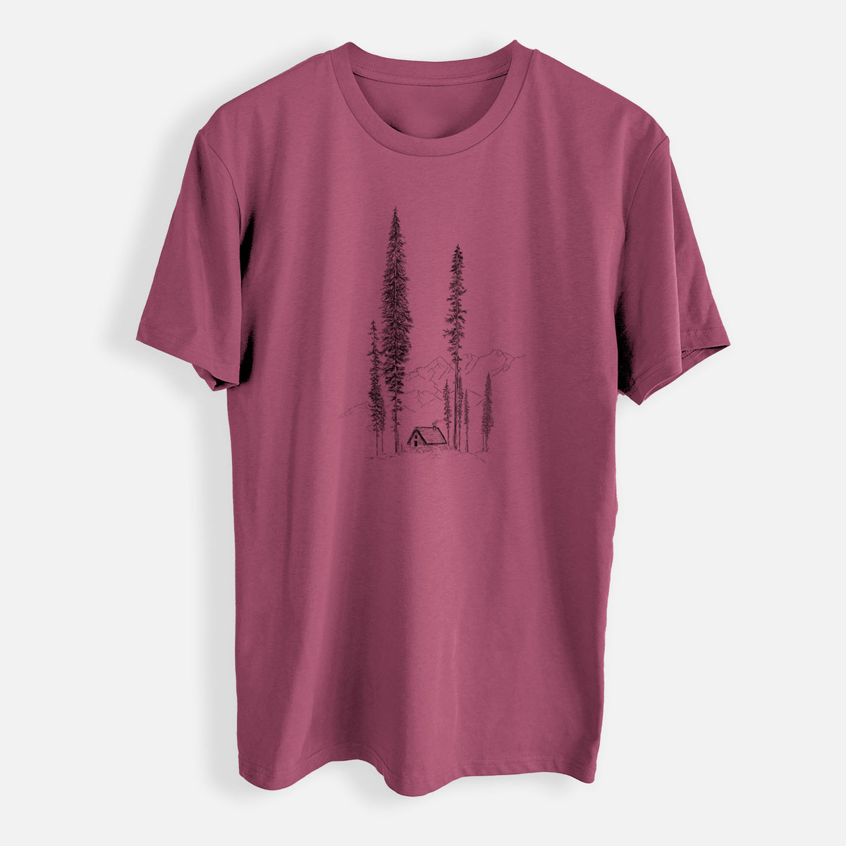 Mountain Pine Cabin Retreat - Mens Everyday Staple Tee