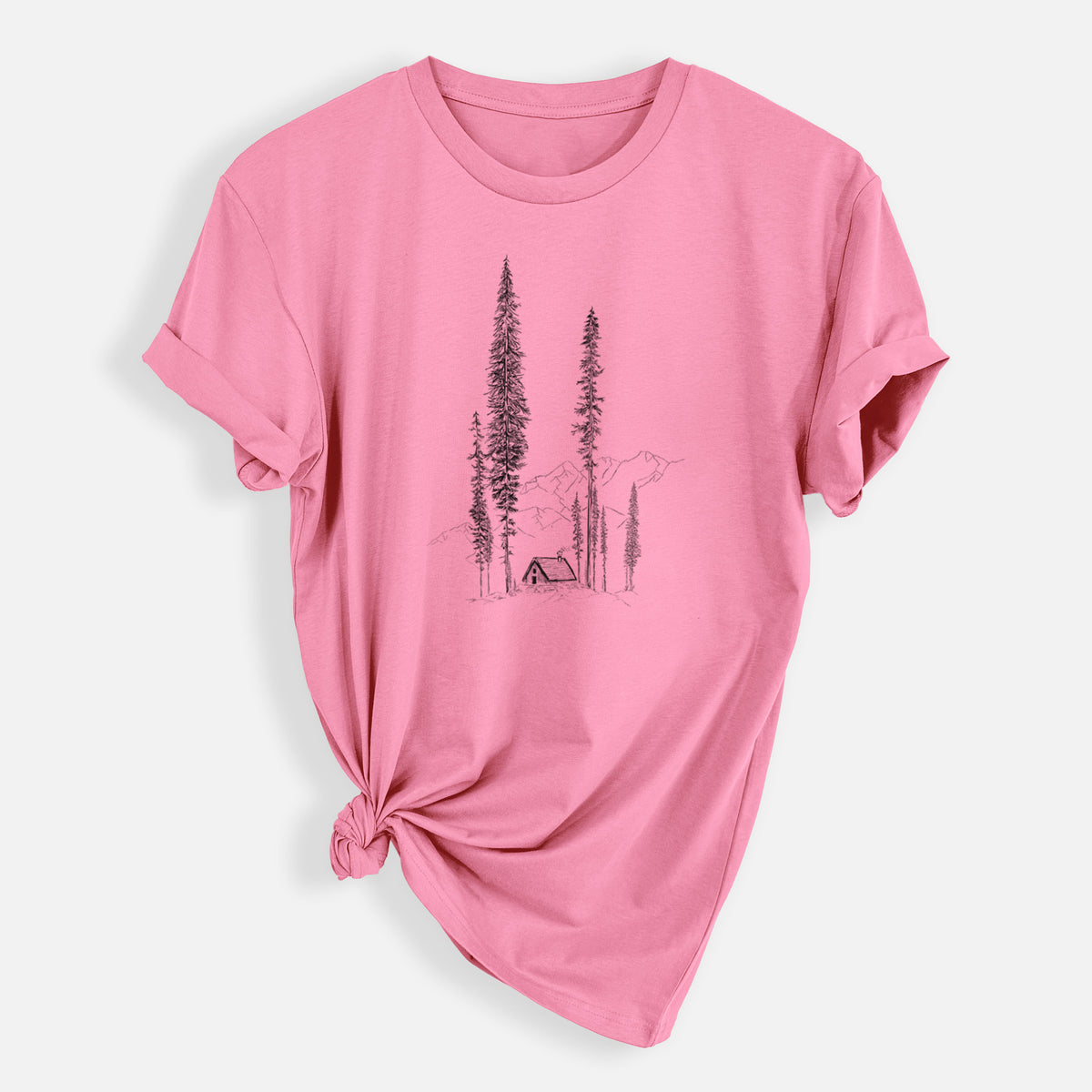 Mountain Pine Cabin Retreat - Mens Everyday Staple Tee