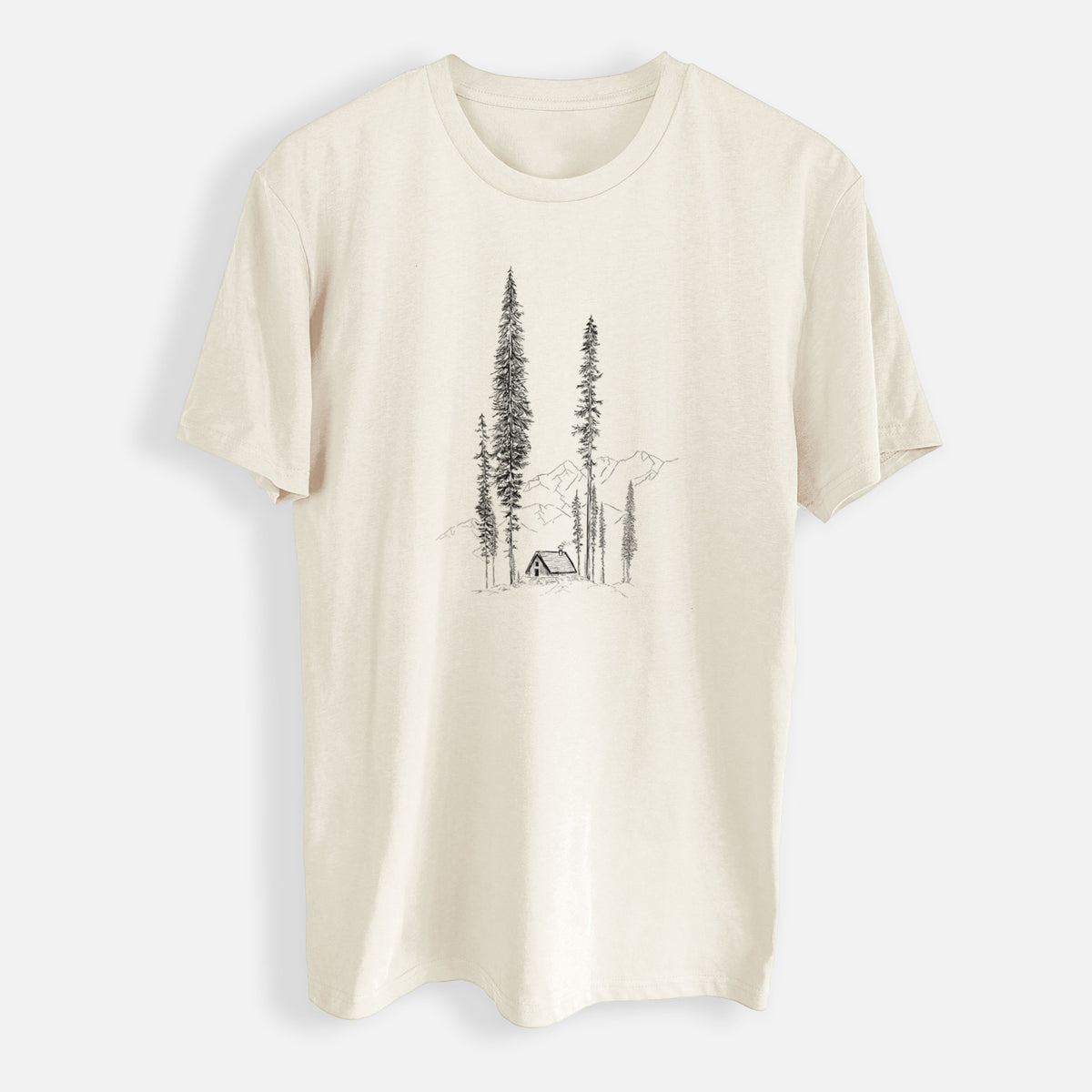 Mountain Pine Cabin Retreat - Mens Everyday Staple Tee