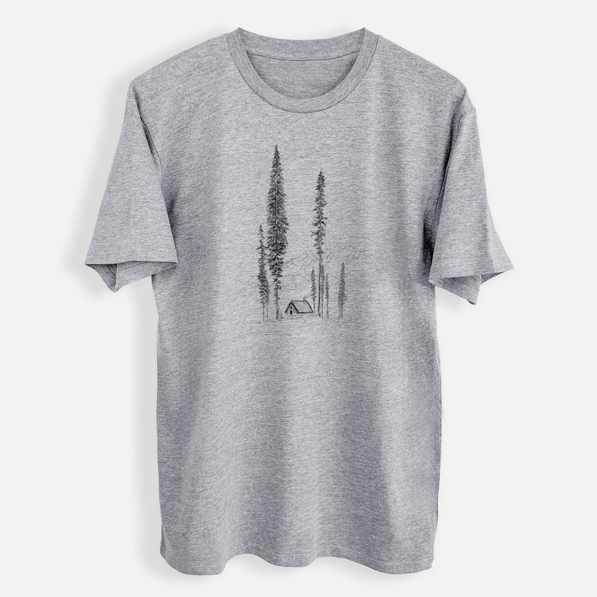 Mountain Pine Cabin Retreat - Mens Everyday Staple Tee