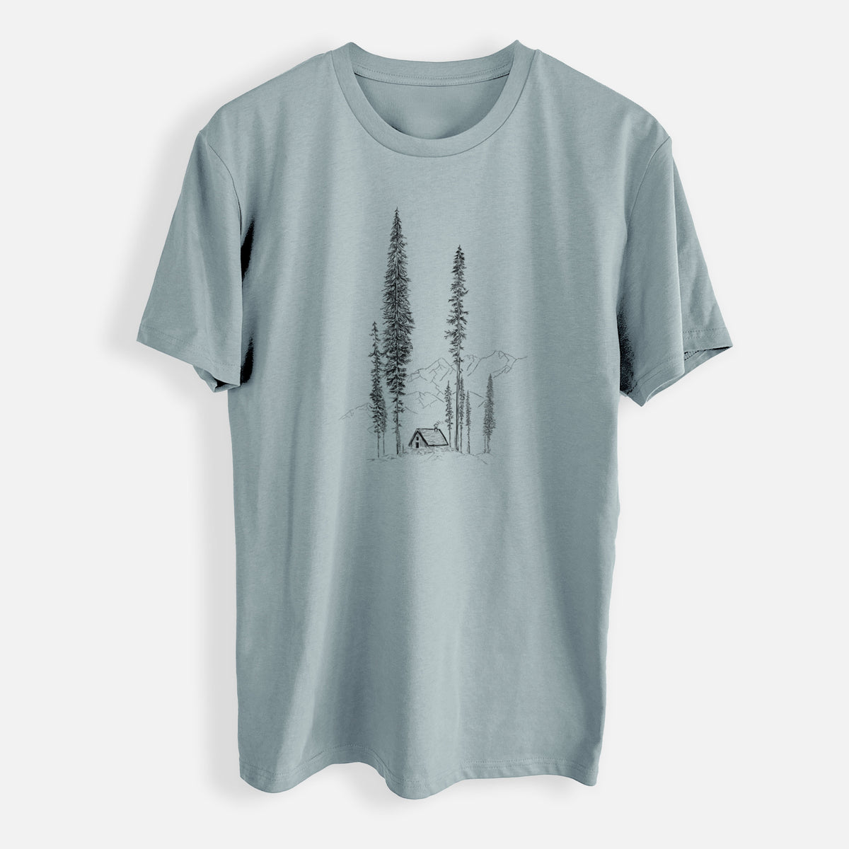 Mountain Pine Cabin Retreat - Mens Everyday Staple Tee