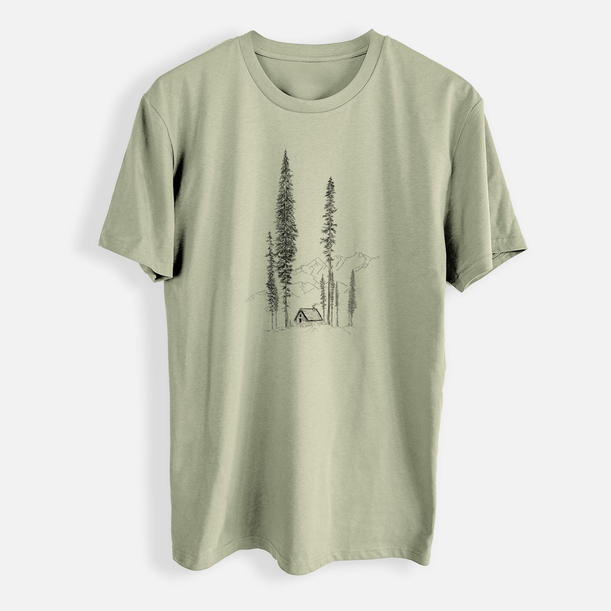 Mountain Pine Cabin Retreat - Mens Everyday Staple Tee