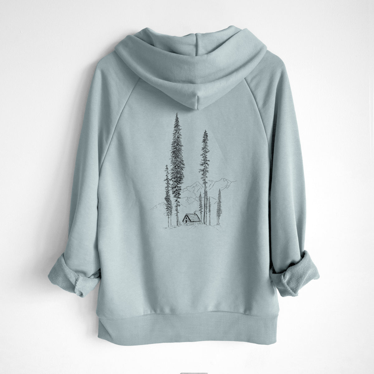 Mountain Pine Cabin Retreat - UltraLuxe Heavyweight French Terry Hoodie