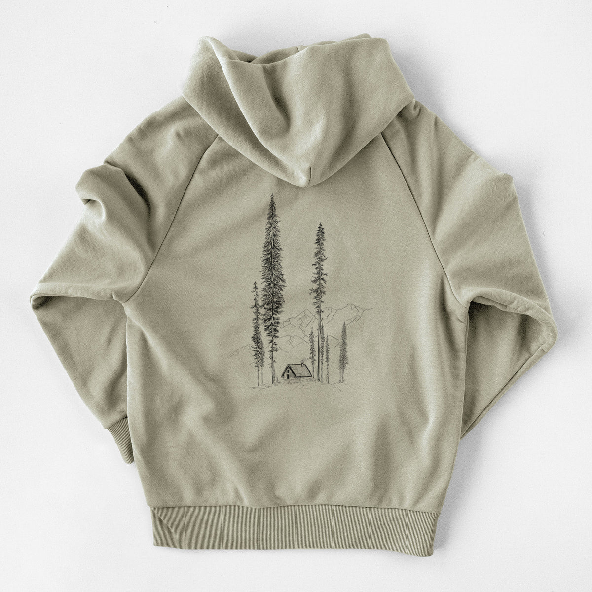 Mountain Pine Cabin Retreat - UltraLuxe Heavyweight French Terry Hoodie