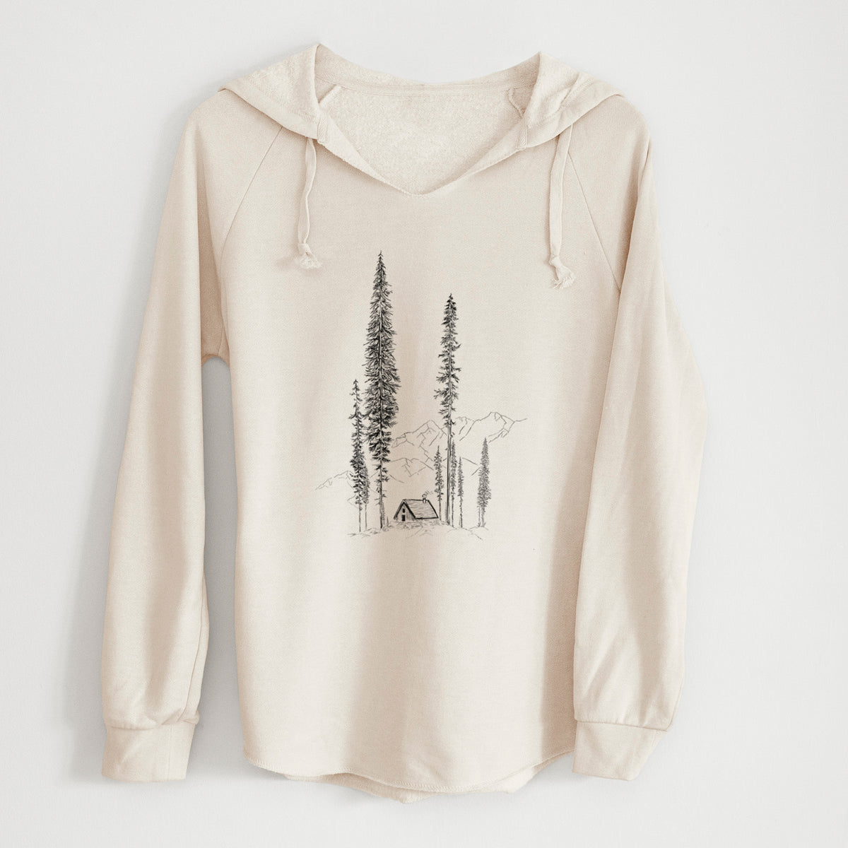 Mountain Pine Cabin Retreat - Cali Wave Hooded Sweatshirt