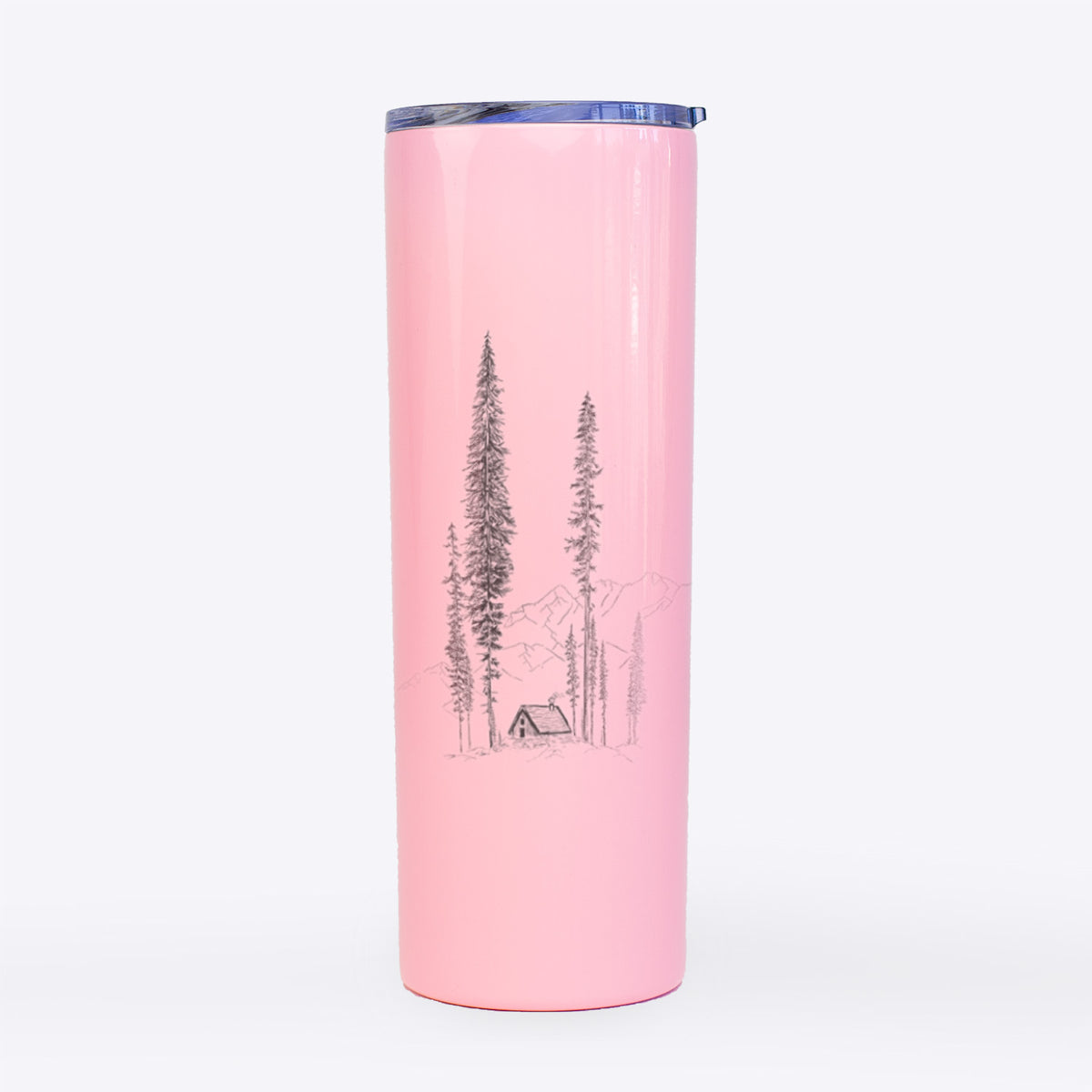 Mountain Pine Cabin Retreat - 20oz Skinny Tumbler