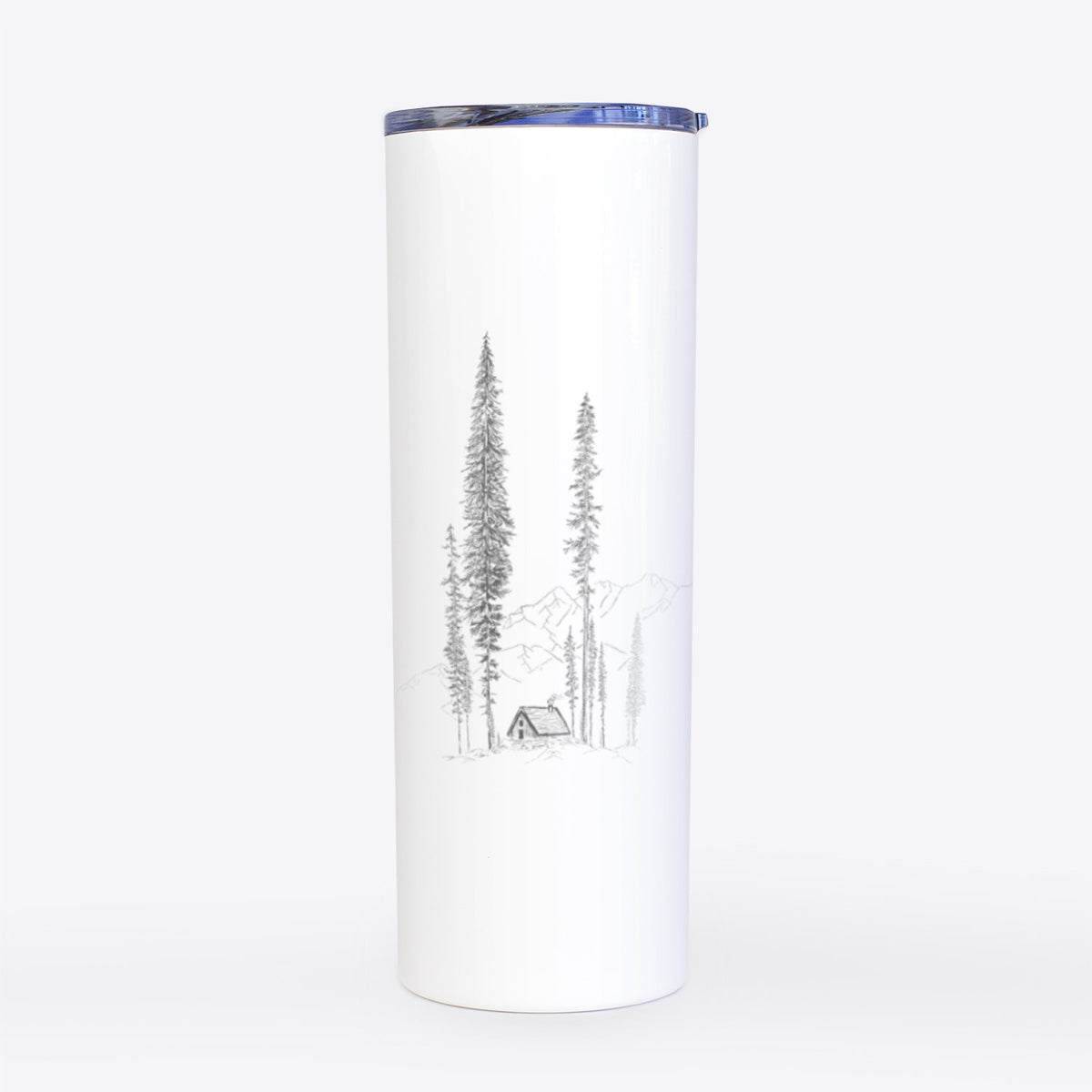 Mountain Pine Cabin Retreat - 20oz Skinny Tumbler