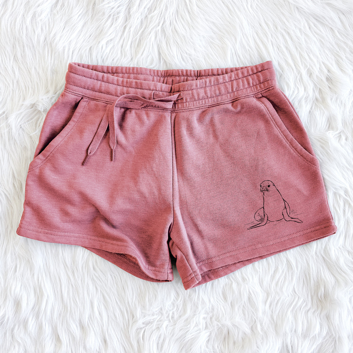 California Sea Lion - Zalophus californianus - Women&#39;s Cali Wave Shorts