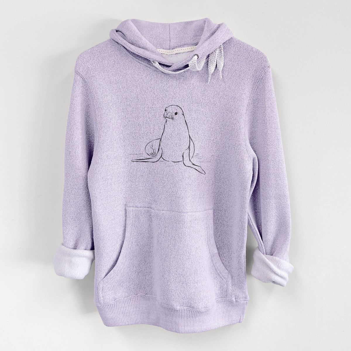 California Sea Lion - Zalophus californianus - Knit Hoodie