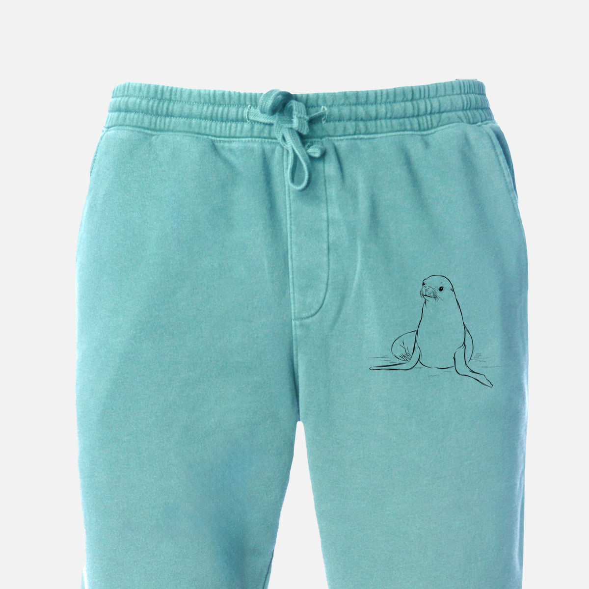 California Sea Lion - Zalophus californianus - Unisex Pigment Dyed Sweatpants