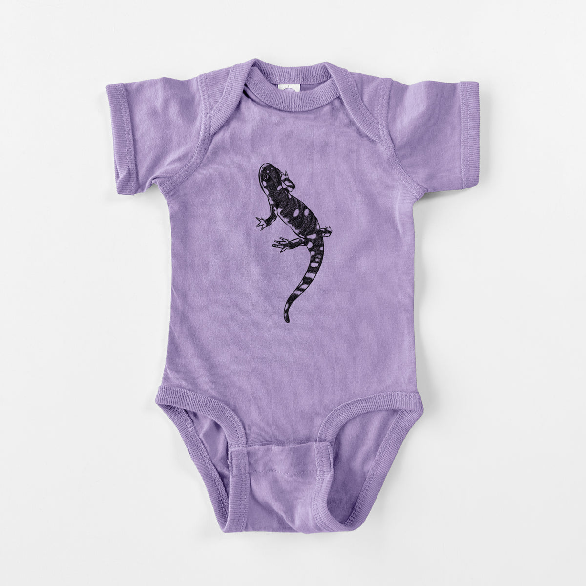California Tiger Salamander - Ambystoma californiense - Baby Fine Jersey Bodysuit