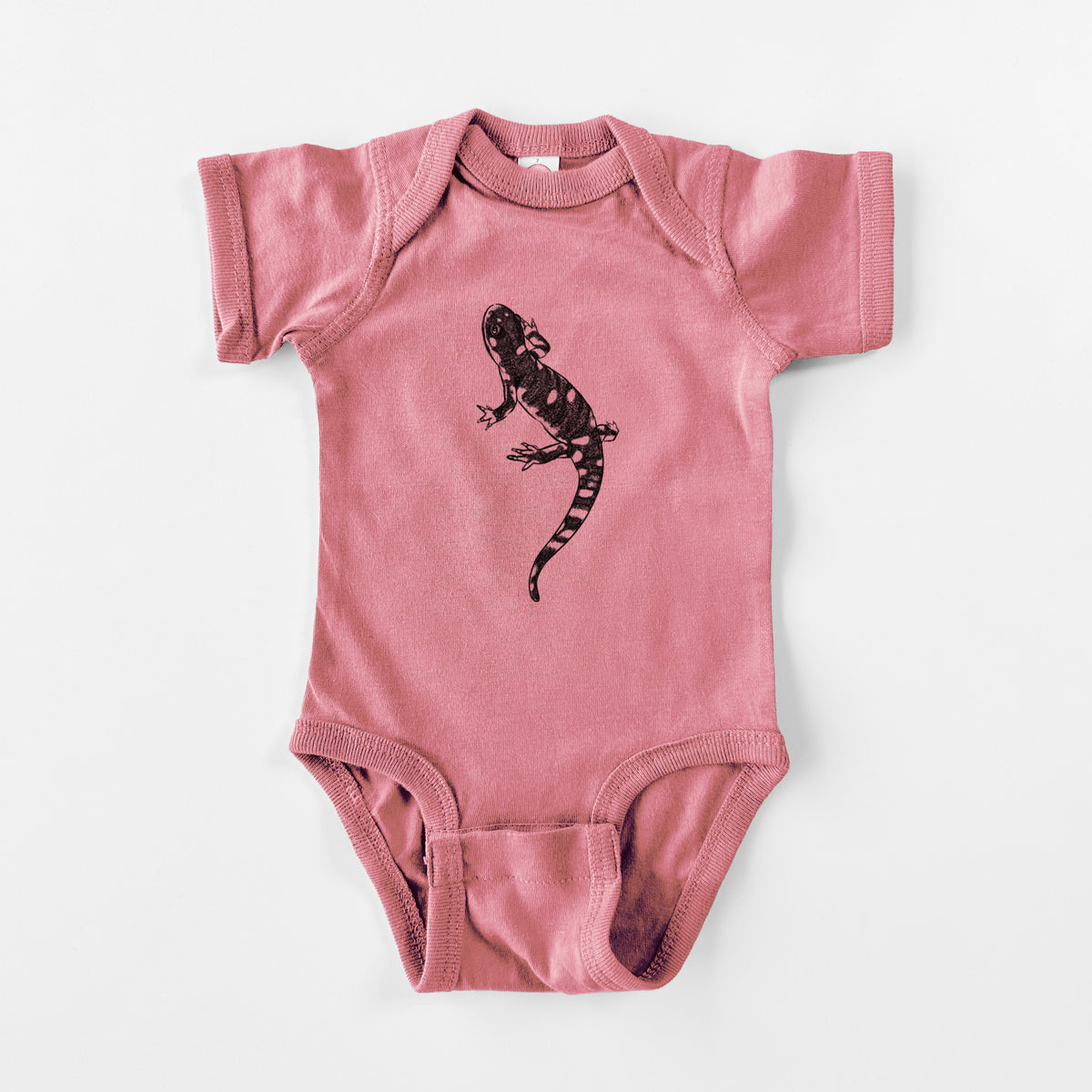 California Tiger Salamander - Ambystoma californiense - Baby Fine Jersey Bodysuit