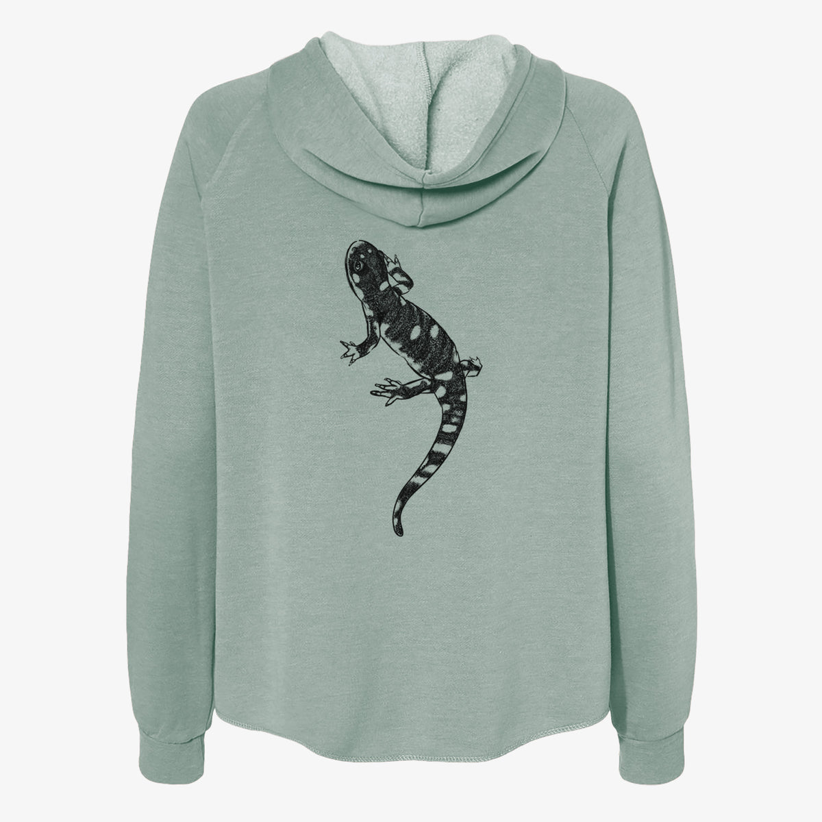 California Tiger Salamander - Ambystoma californiense - Women's Cali Wave Zip-Up Sweatshirt