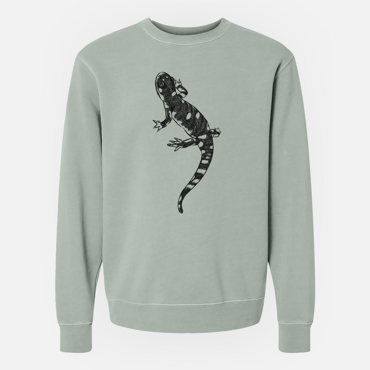 California Tiger Salamander - Ambystoma californiense - Unisex Pigment Dyed Crew Sweatshirt