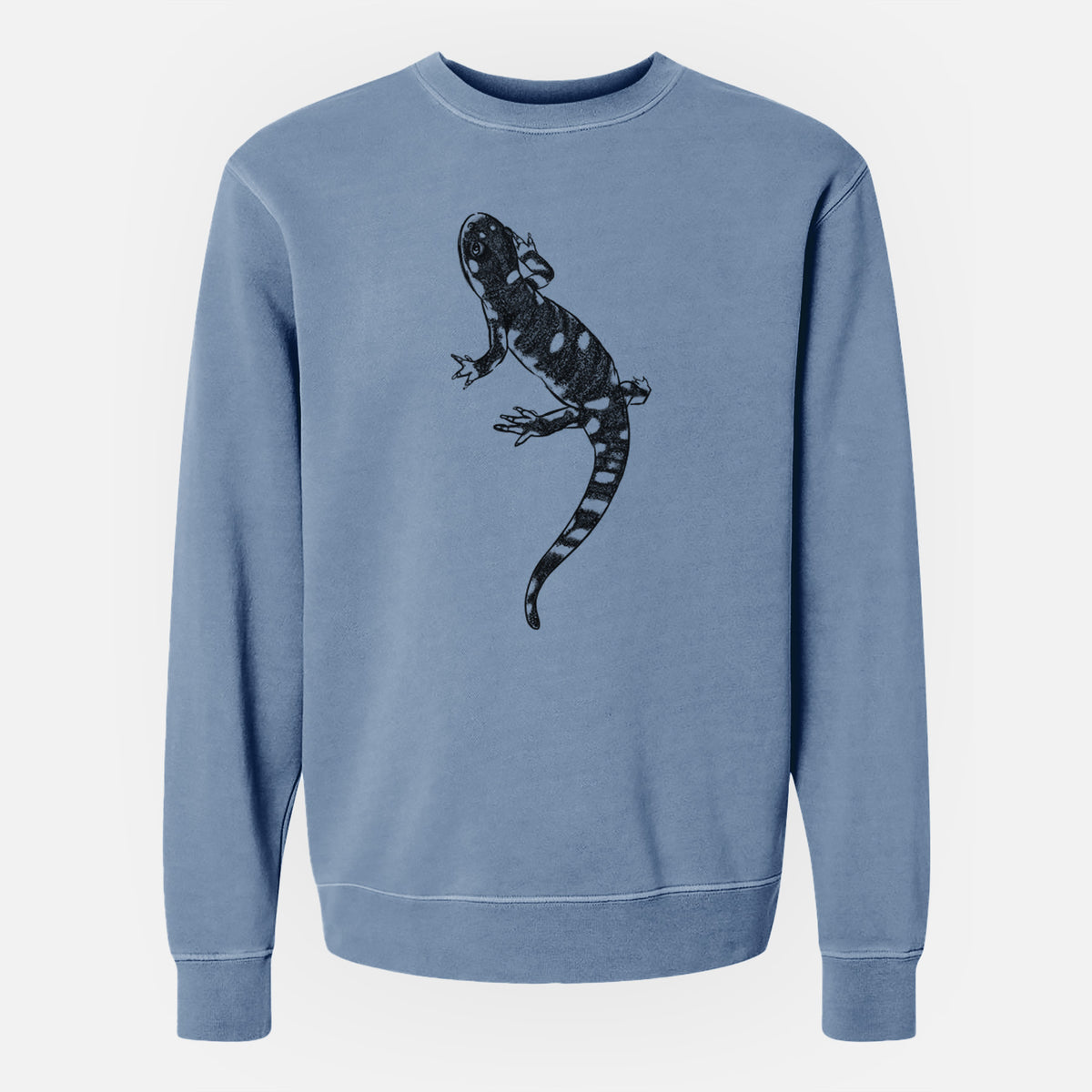 California Tiger Salamander - Ambystoma californiense - Unisex Pigment Dyed Crew Sweatshirt