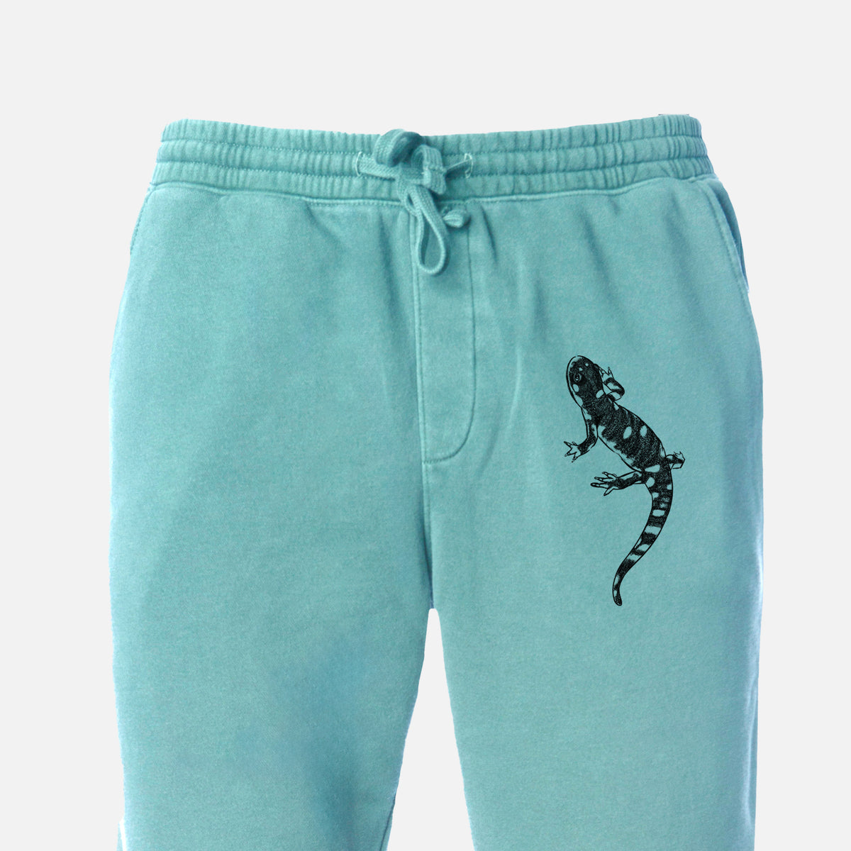 California Tiger Salamander - Ambystoma californiense - Unisex Pigment Dyed Sweatpants