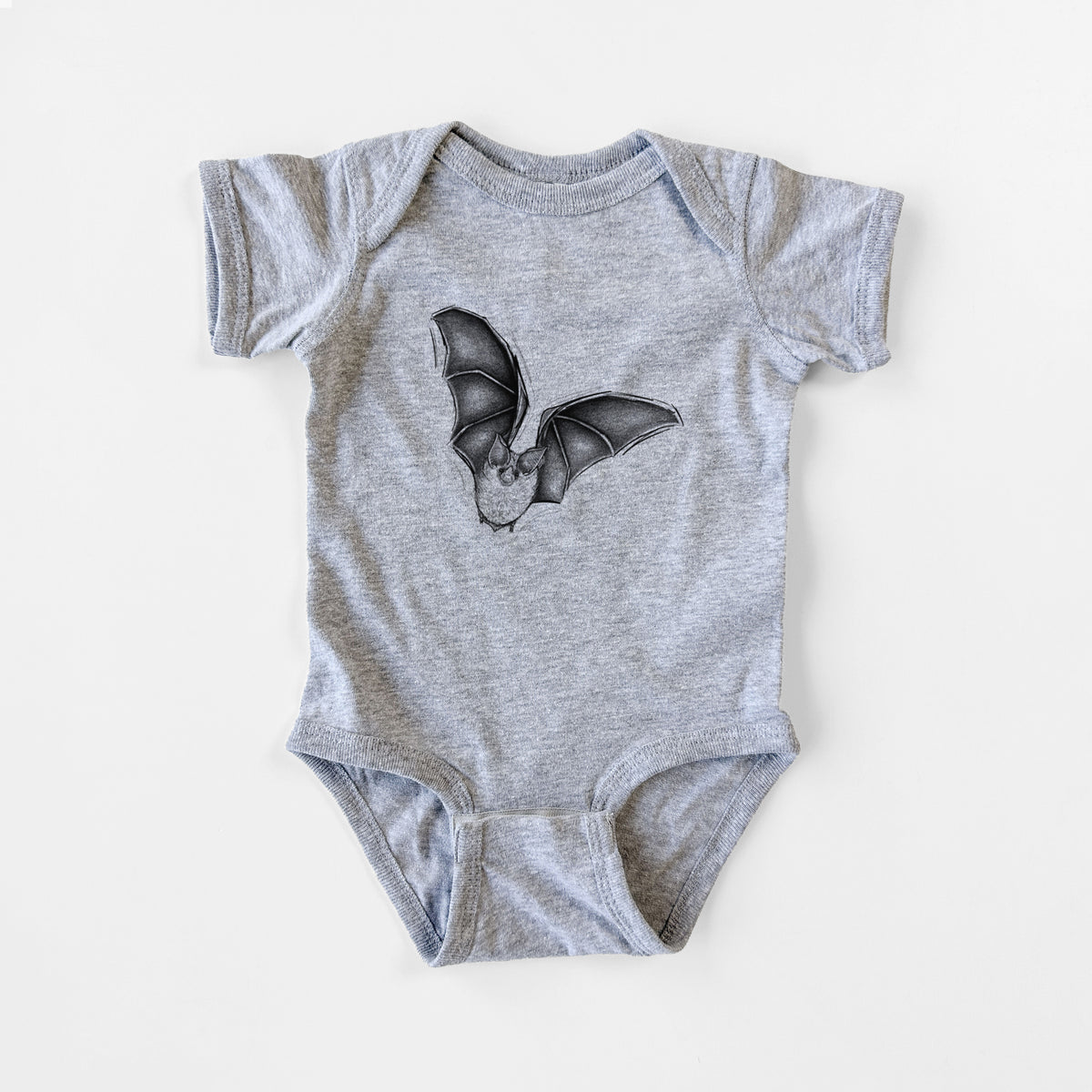 Macrotus californicus - California Leaf-nosed Bat - Baby Fine Jersey Bodysuit