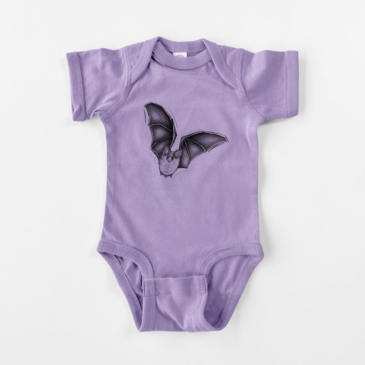 Macrotus californicus - California Leaf-nosed Bat - Baby Fine Jersey Bodysuit
