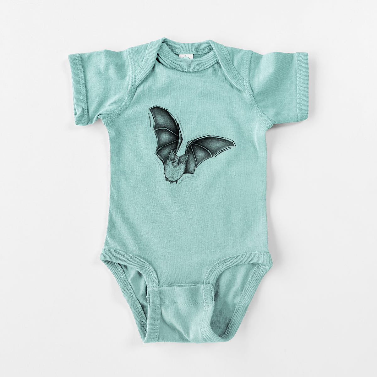 Macrotus californicus - California Leaf-nosed Bat - Baby Fine Jersey Bodysuit