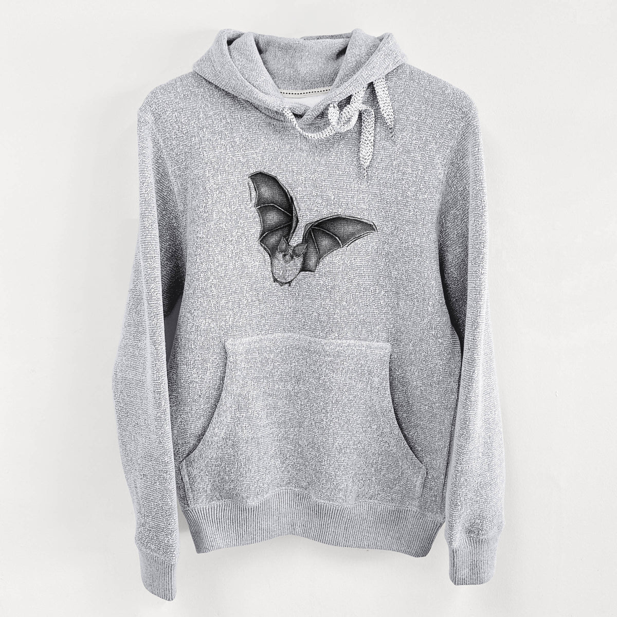 Macrotus californicus - California Leaf-nosed Bat - Knit Hoodie