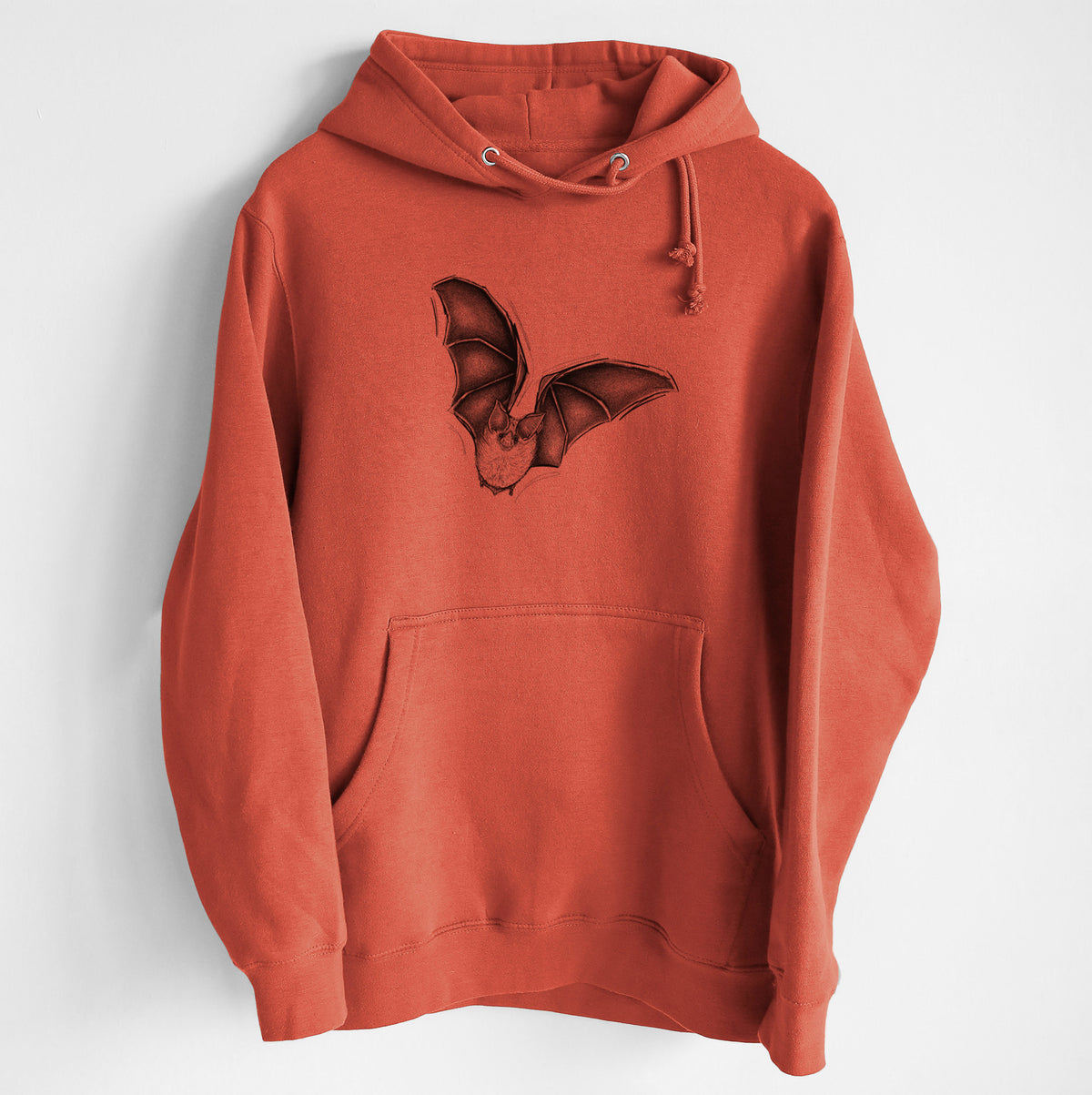 Macrotus californicus - California Leaf-nosed Bat - Heavyweight Fleece Hoodie