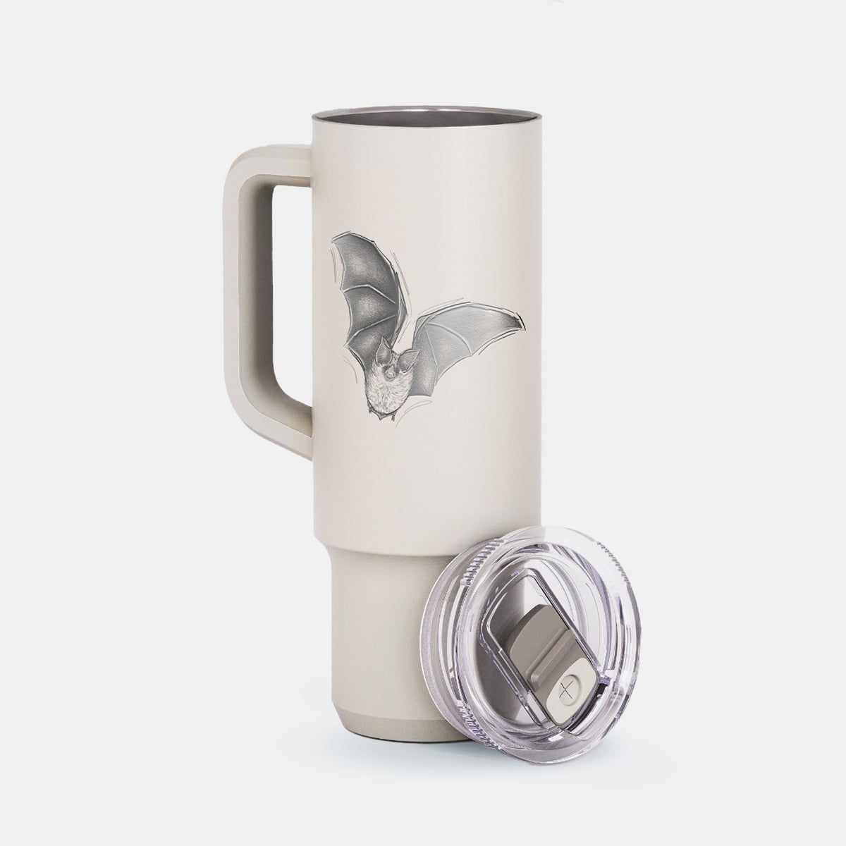 Macrotus californicus - California Leaf-nosed Bat - 40oz Skinny Recharge Tumbler