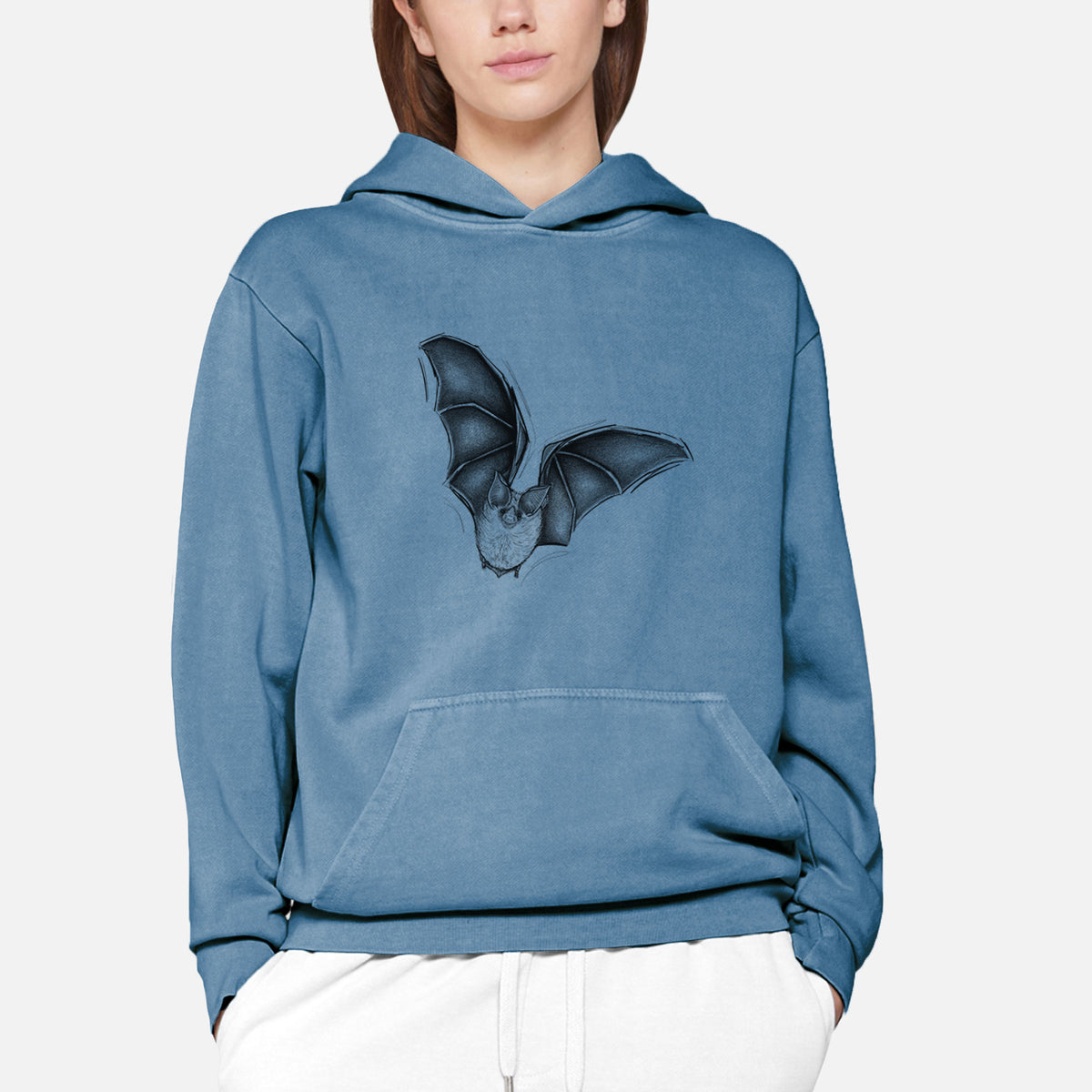 Macrotus californicus - California Leaf-nosed Bat  - Urban Heavyweight Hoodie