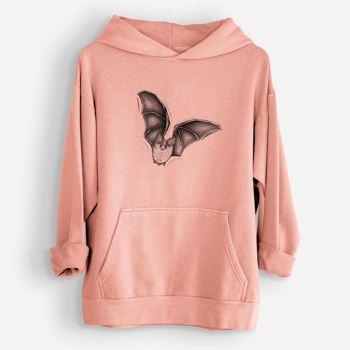 Macrotus californicus - California Leaf-nosed Bat  - Urban Heavyweight Hoodie