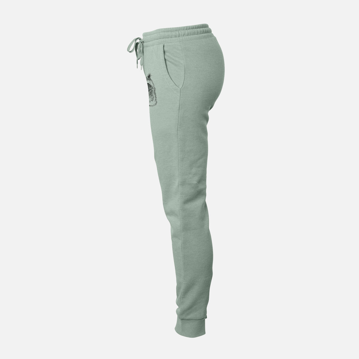North American River Otter - Lontra canadensis - Women&#39;s Cali Wave Jogger Sweatpants