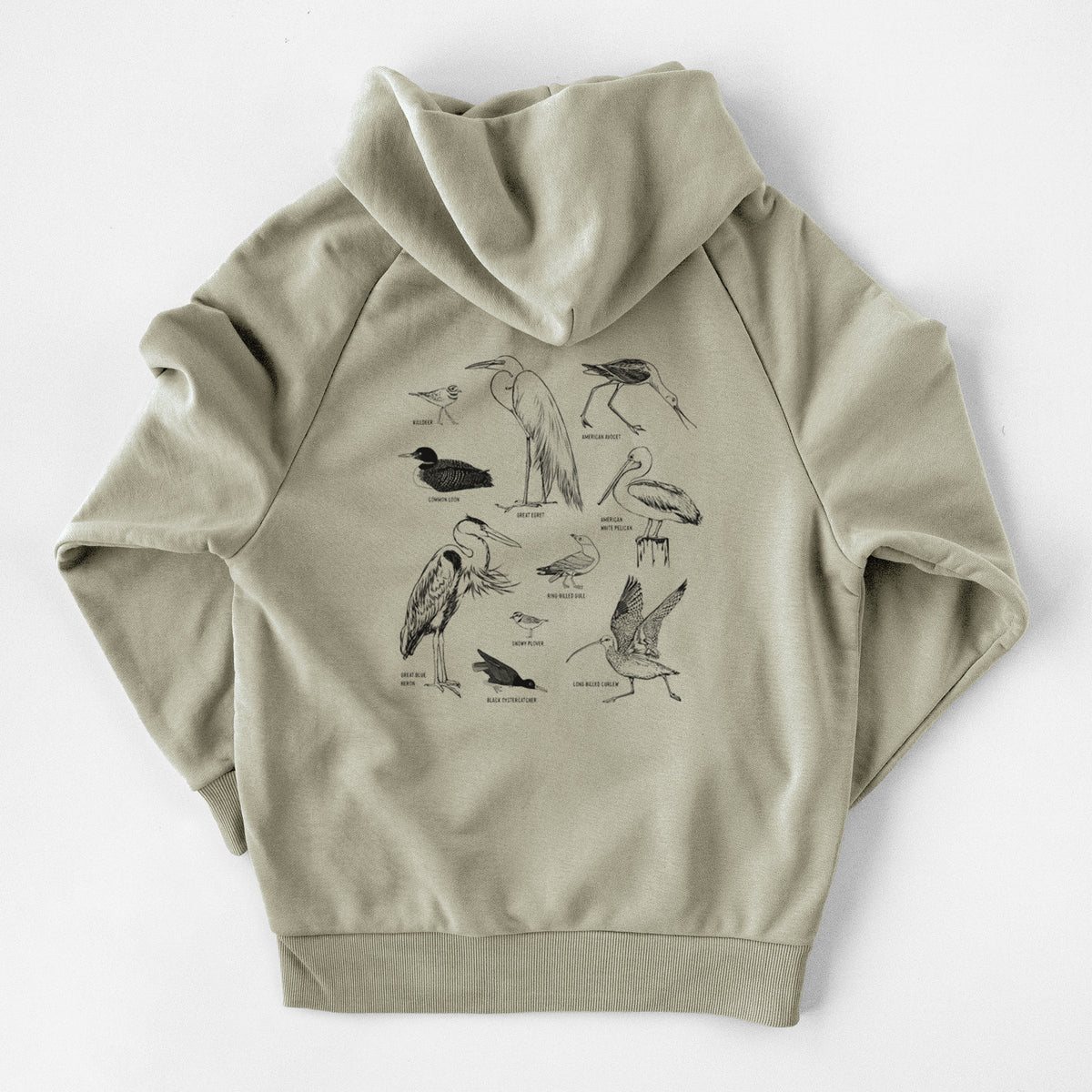 California Shorebirds - UltraLuxe Heavyweight French Terry Hoodie