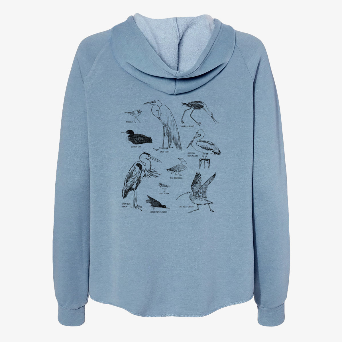 California Shorebirds - Women's Cali Wave Zip-Up Sweatshirt