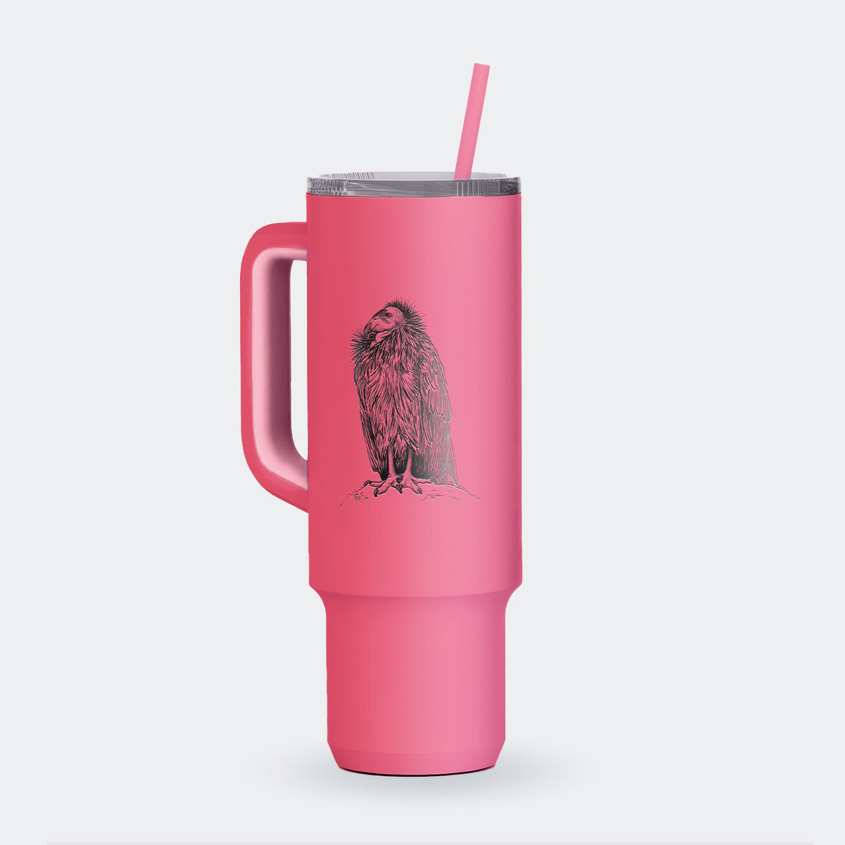 California Condor - Gymnogyps californianus - 40oz Skinny Recharge Tumbler