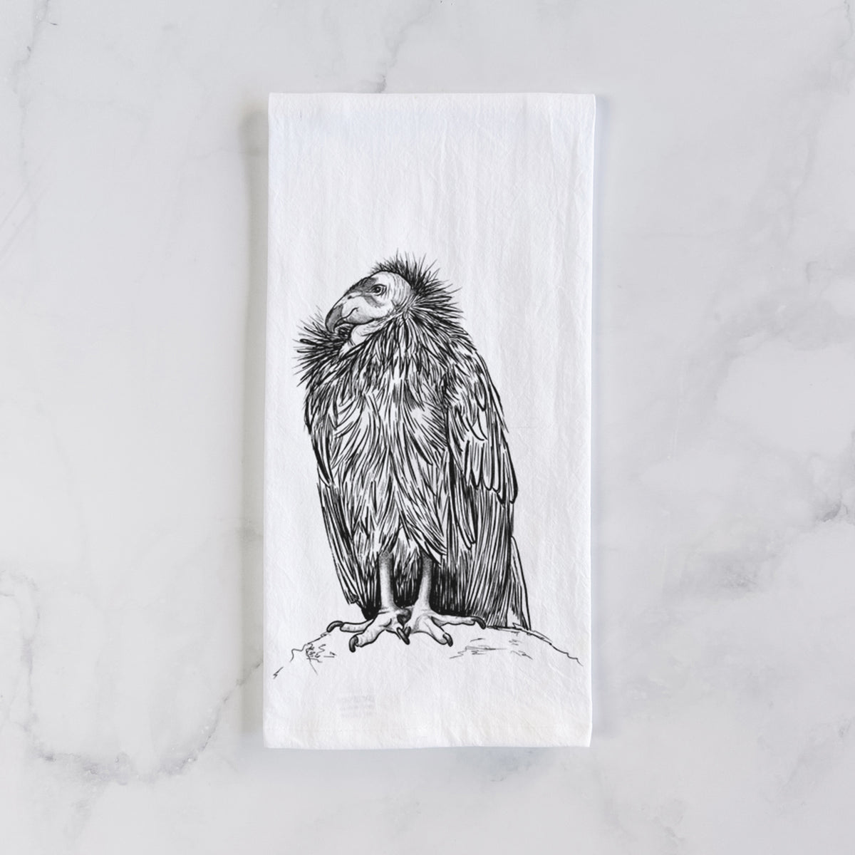 California Condor - Gymnogyps californianus Tea Towel