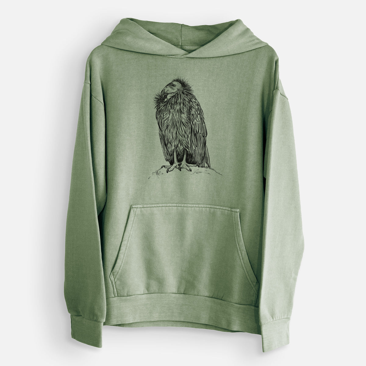 California Condor - Gymnogyps californianus  - Urban Heavyweight Hoodie