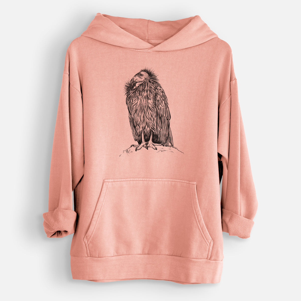 California Condor - Gymnogyps californianus  - Urban Heavyweight Hoodie