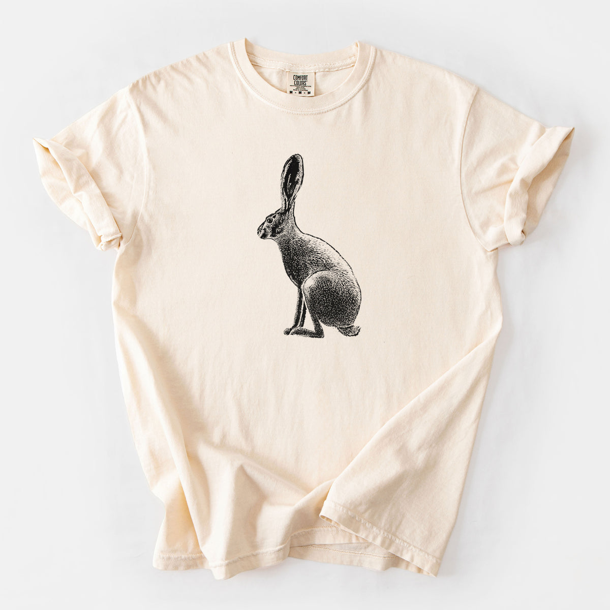 Wild California Hare - Black-tailed Jackrabbit - Unisex Comfort Colors Garment-Dyed Heavyweight T-shirt