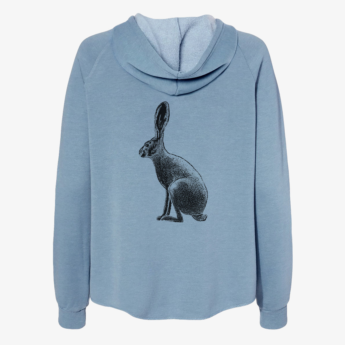 Wild California Hare - Black-tailed Jackrabbit - Women's Cali Wave Zip-Up Sweatshirt