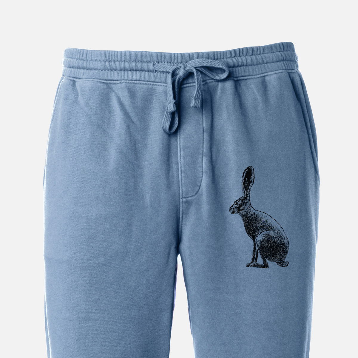 Wild California Hare - Black-tailed Jackrabbit - Unisex Pigment Dyed Sweatpants