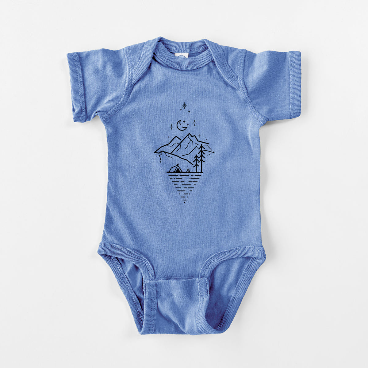 Camp Diamond - Baby Fine Jersey Bodysuit