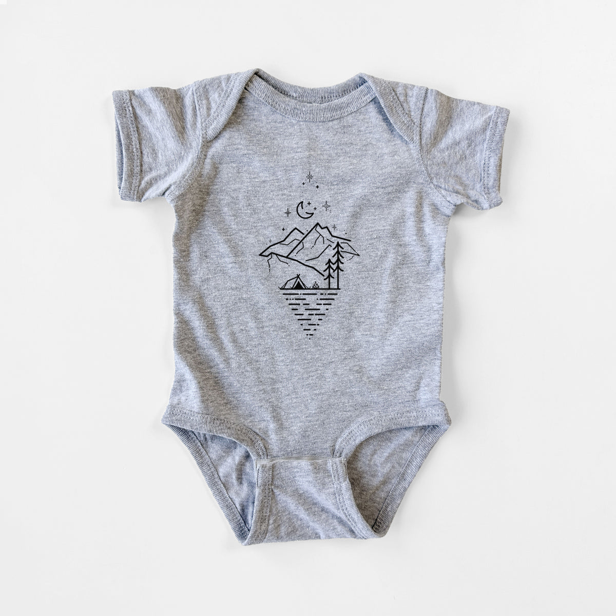 Camp Diamond - Baby Fine Jersey Bodysuit