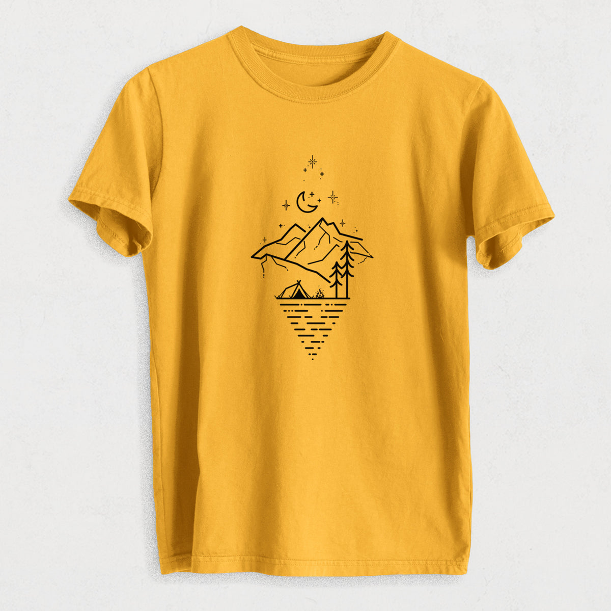 Camp Diamond - Heavyweight Men&#39;s 100% Organic Cotton Tee