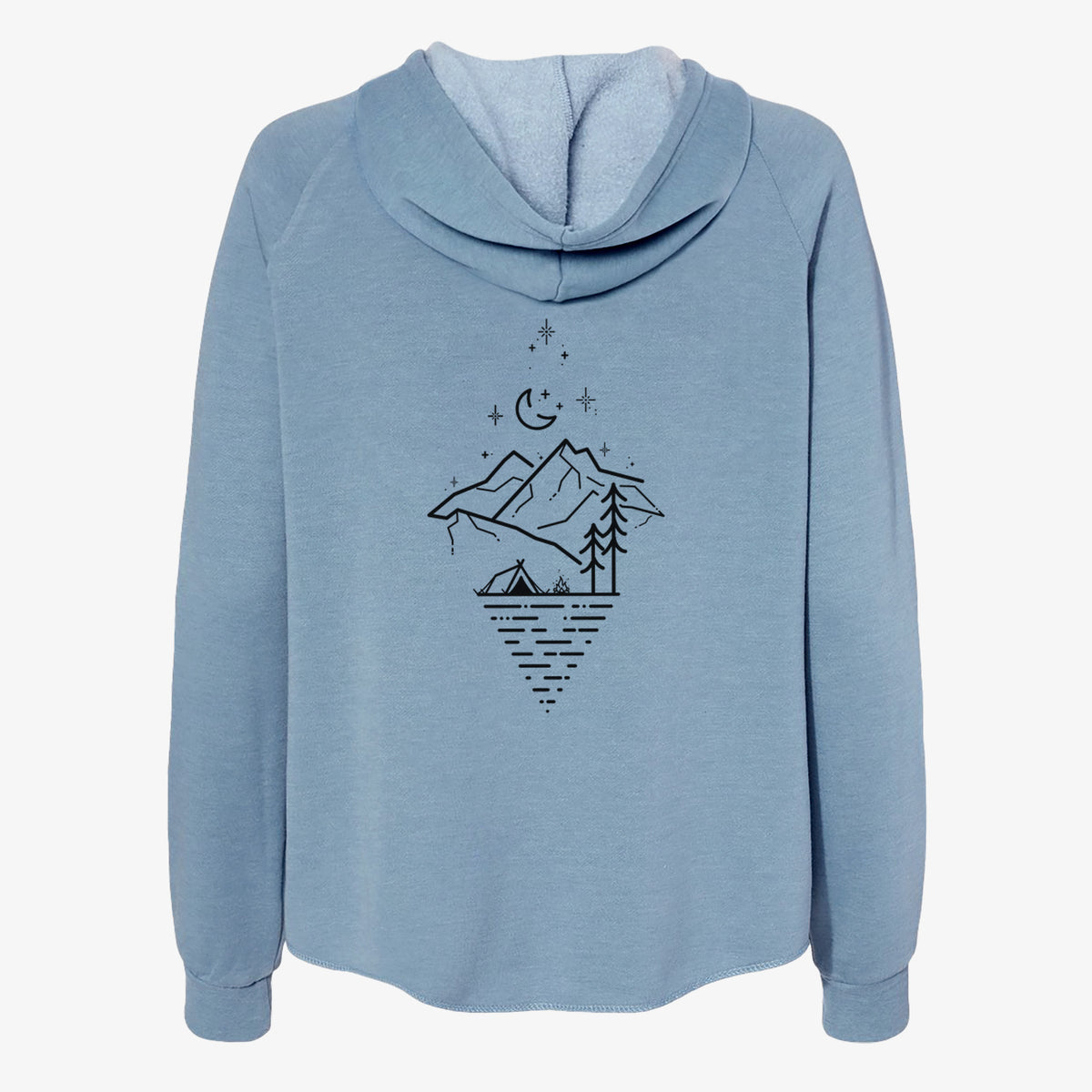 Camp Diamond - Women's Cali Wave Zip-Up Sweatshirt