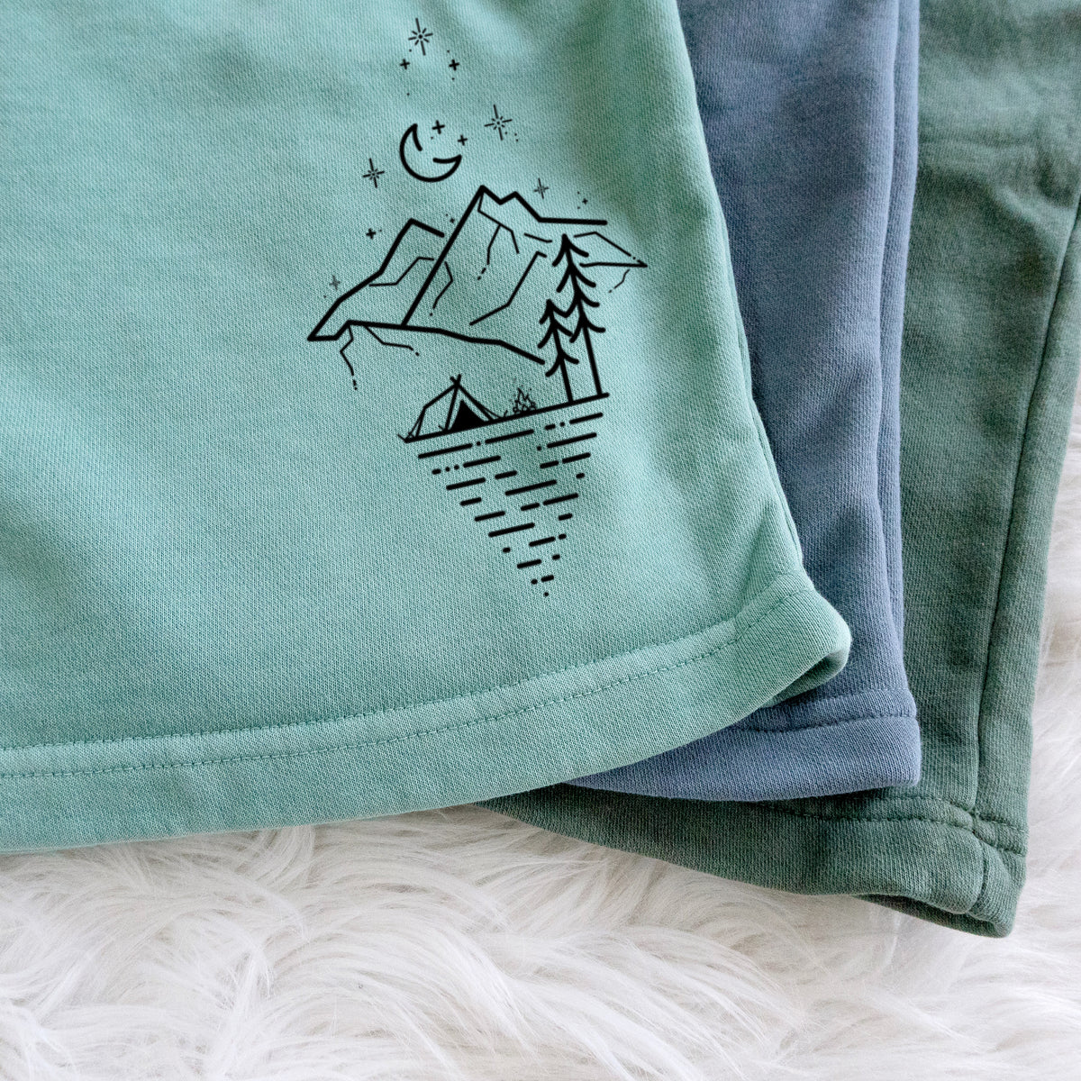 Camp Diamond - Unisex Pigment Dyed Shorts