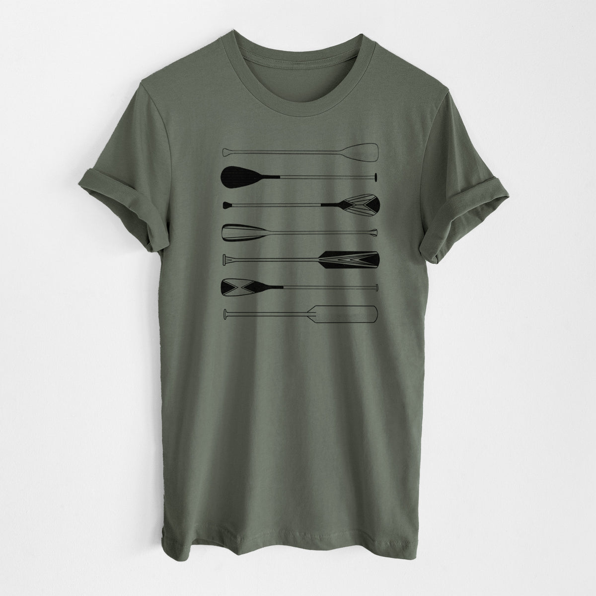 Canoe Paddles - Lightweight 100% Cotton Unisex Crewneck