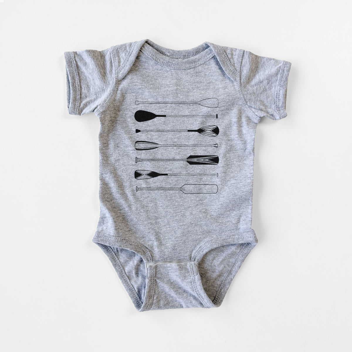 Canoe Paddles - Baby Fine Jersey Bodysuit