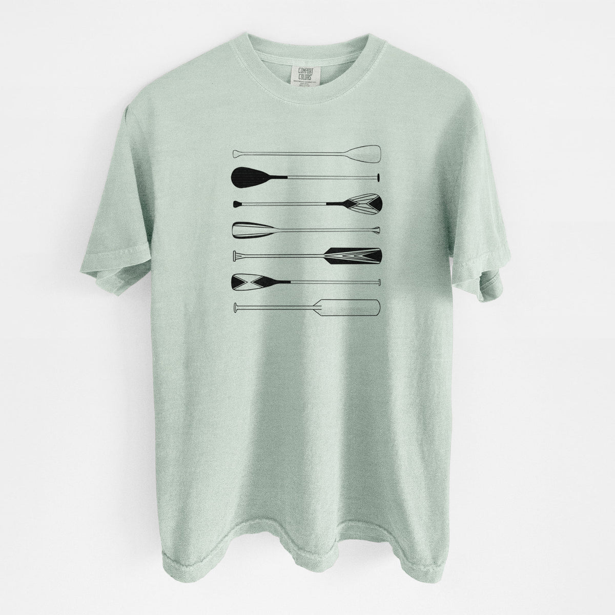 Canoe Paddles - Unisex Comfort Colors Garment-Dyed Heavyweight T-shirt