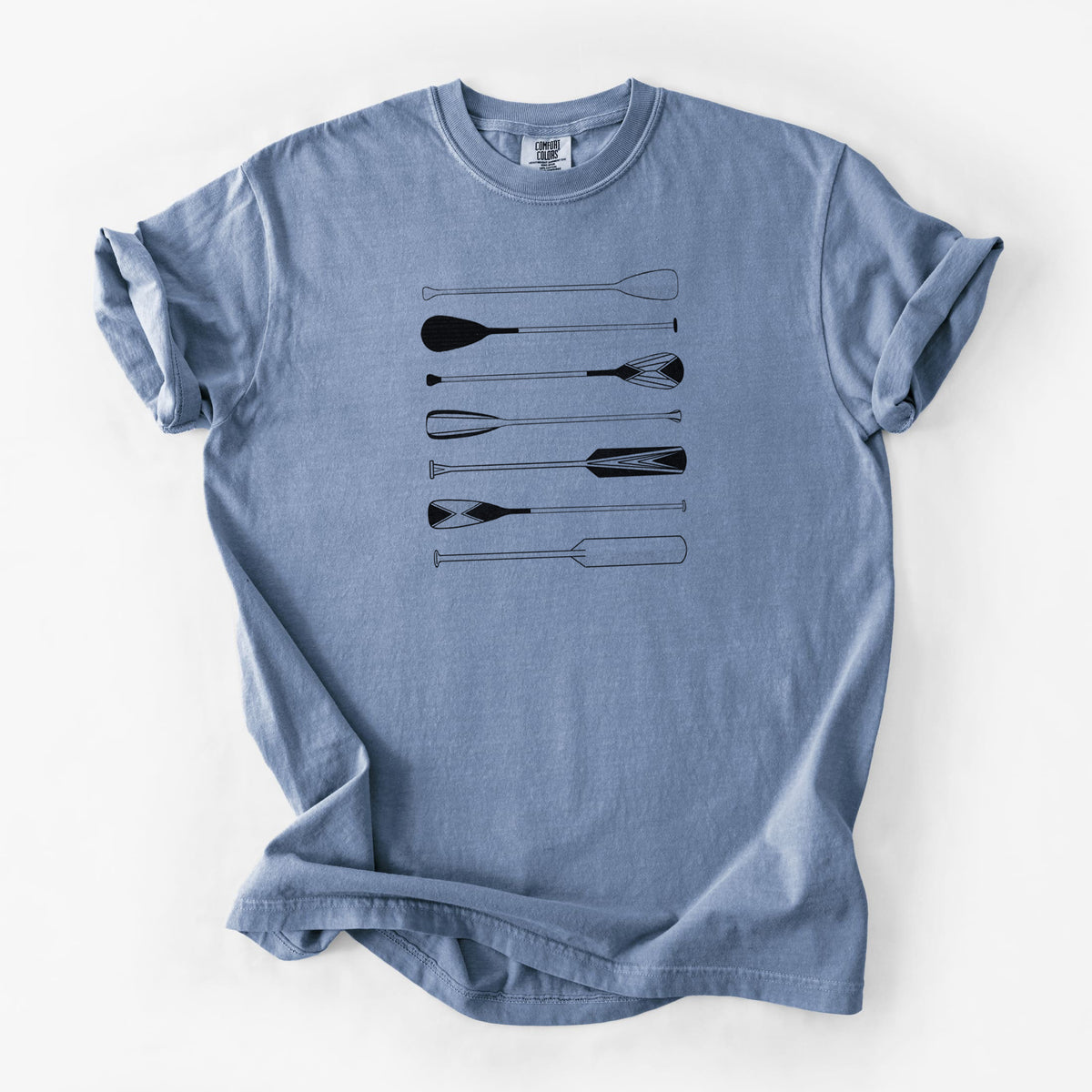 Canoe Paddles - Unisex Comfort Colors Garment-Dyed Heavyweight T-shirt
