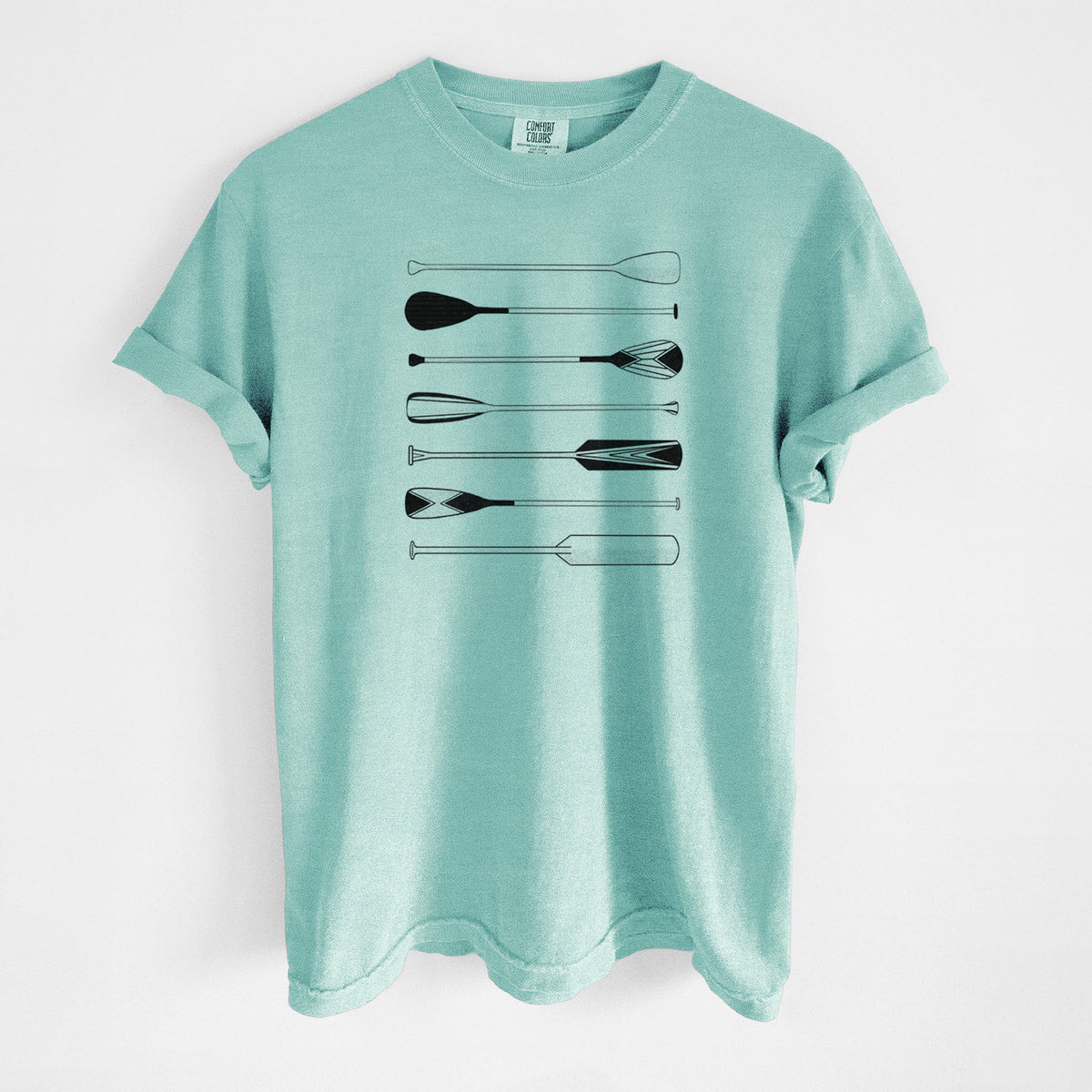 Canoe Paddles - Unisex Comfort Colors Garment-Dyed Heavyweight T-shirt