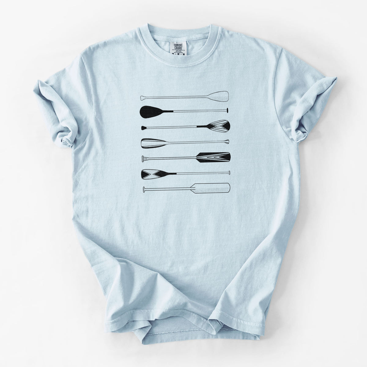 Canoe Paddles - Unisex Comfort Colors Garment-Dyed Heavyweight T-shirt