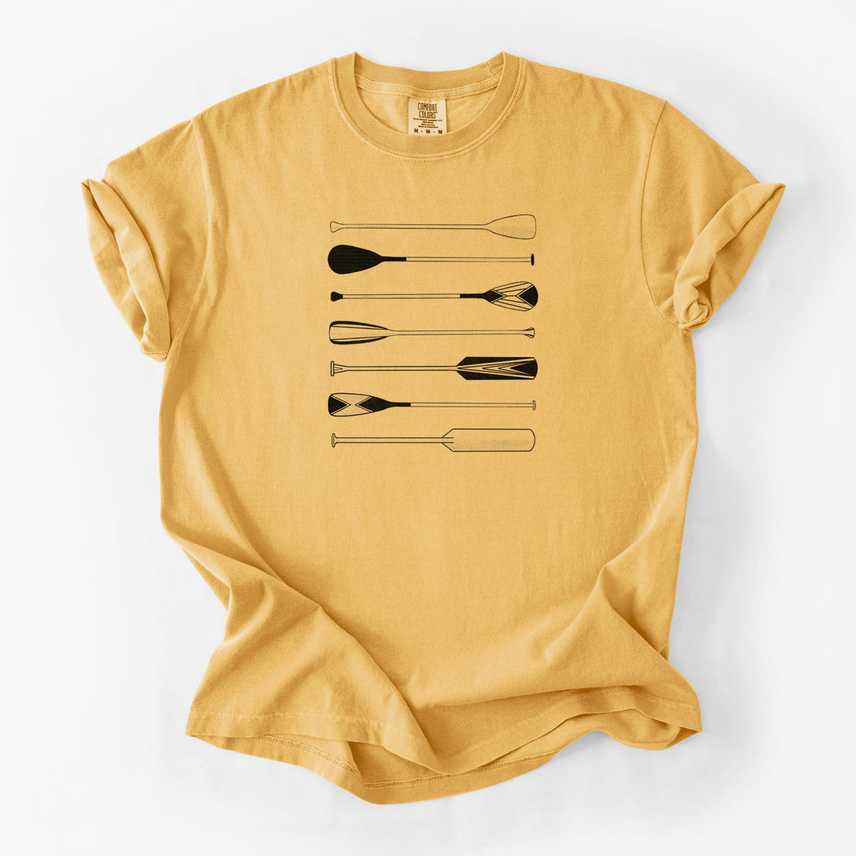 Canoe Paddles - Unisex Comfort Colors Garment-Dyed Heavyweight T-shirt